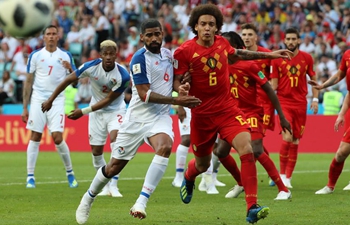 Belgium beat Panama 3-0 in World Cup Group G match