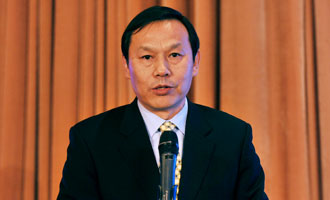 寶武鋼鐵集團(tuán)董事長(zhǎng)馬國強(qiáng)發(fā)言