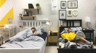 公共服務(wù)充足了，睡宜家的人才會少