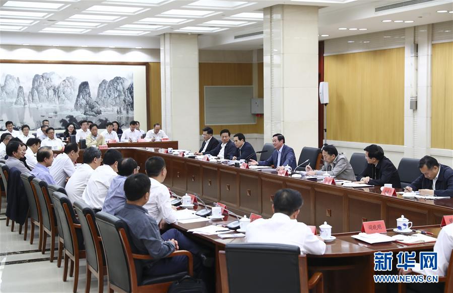 9月21日，中宣部在北京召開中央媒體駐外機(jī)構(gòu)外宣工作座談會。中共中央政治局委員、中央書記處書記、中宣部部長劉奇葆出席座談會并講話。新華社記者 謝環(huán)馳 攝 