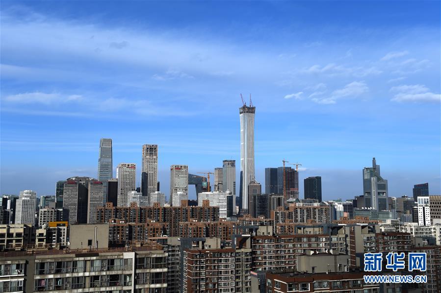 （圖文互動）（2）藍天白云講述北京新時代新故事&mdash;&mdash;北京站上新時代發(fā)展新起點