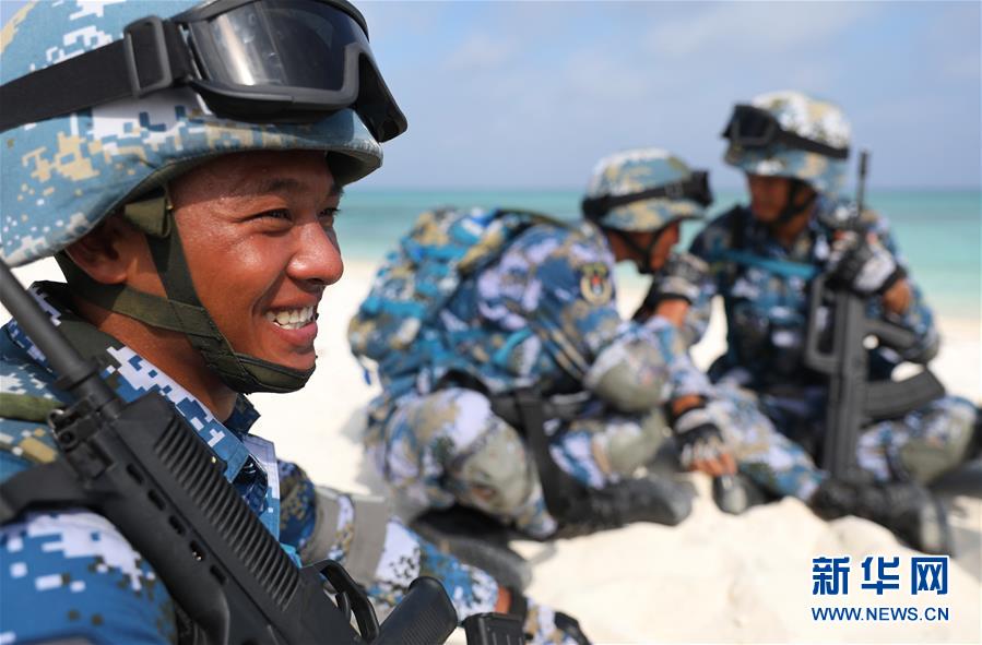 （壯麗70年&middot;奮斗新時代&middot;新華全媒頭條&middot;圖文互動）（6）&ldquo;你在我的航程上，我在你的視線里&rdquo;&mdash;&mdash;走進(jìn)海軍西沙中建島官兵的五彩世界