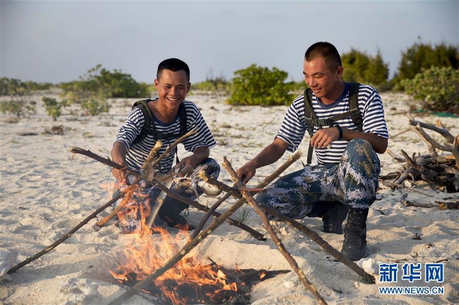 （壯麗70年&middot;奮斗新時代&middot;新華全媒頭條&middot;圖文互動）（10）&ldquo;你在我的航程上，我在你的視線里&rdquo;&mdash;&mdash;走進(jìn)海軍西沙中建島官兵的五彩世界