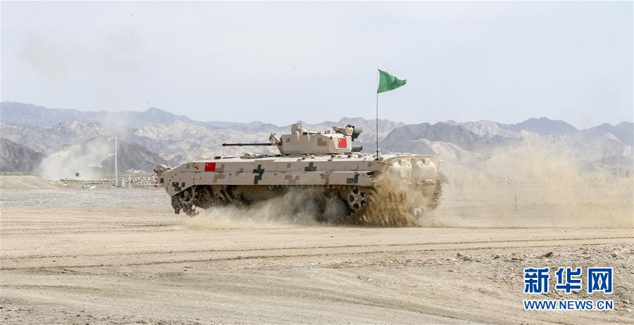 （圖文互動(dòng)）（2）&ldquo;國(guó)際軍事比賽-2019&rdquo;：中國(guó)參賽隊(duì)刷新&ldquo;蘇沃洛夫突擊&rdquo;步戰(zhàn)車組單車賽紀(jì)錄