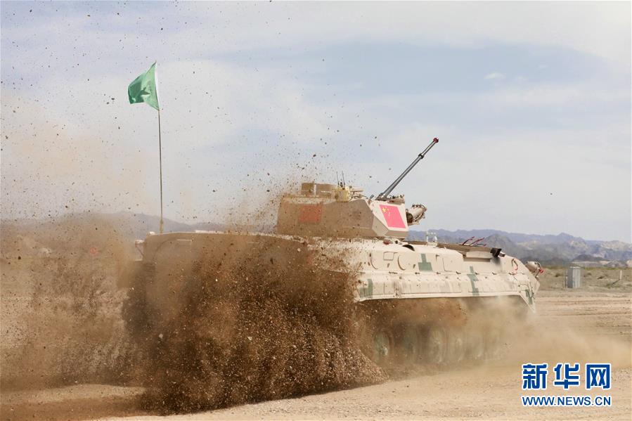 （圖文互動）（3）&ldquo;國際軍事比賽-2019&rdquo;：中國參賽隊刷新&ldquo;蘇沃洛夫突擊&rdquo;步戰(zhàn)車組單車賽紀(jì)錄