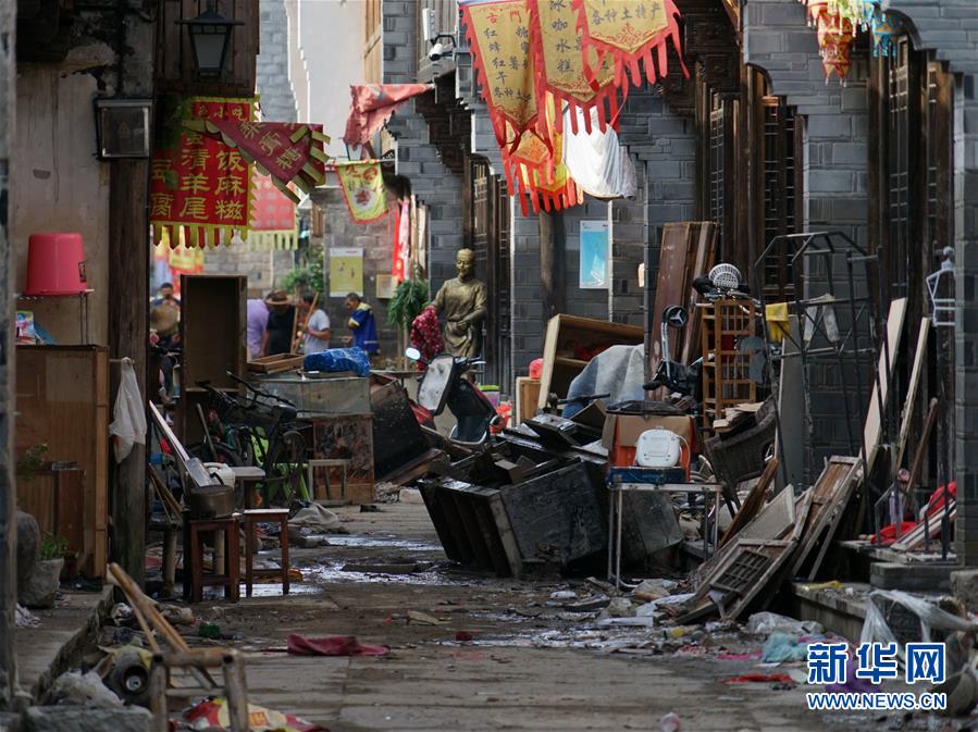 （關(guān)注&ldquo;利奇馬&rdquo;&middot;圖文互動(dòng)）（2）古城洪災(zāi) 八方馳援&mdash;&mdash;洪水災(zāi)害下的浙江臨?，F(xiàn)場(chǎng)目擊