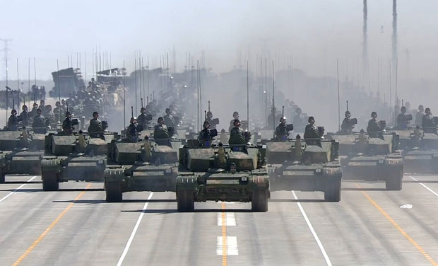 沙場(chǎng)點(diǎn)兵！建軍90周年閱兵MV來了