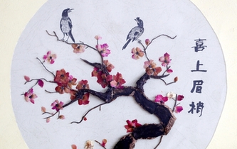 有才！護(hù)士中藥作畫(huà)