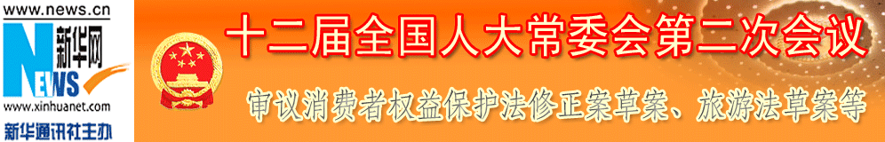 十二屆全國人大常委會第二次會議