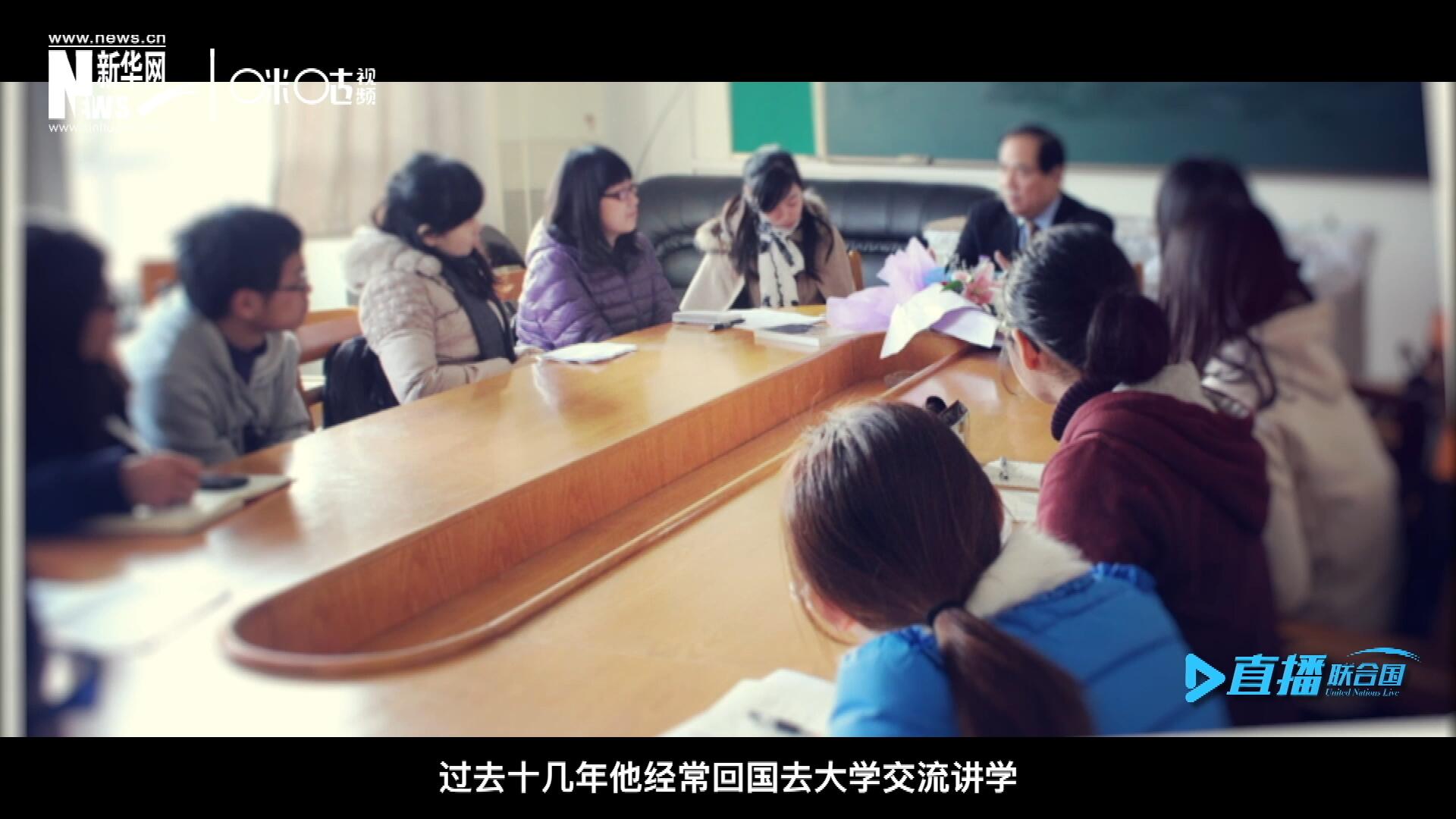 過去十幾年陳峰經(jīng)常回國去大學交流講學，給年輕人分享他學習、工作和生活的故事。