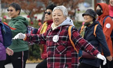 全民健身&mdash;&mdash;初冬時(shí)節(jié)健身熱