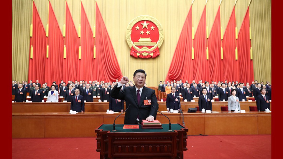 習近平當選國家主席、中央軍委主席