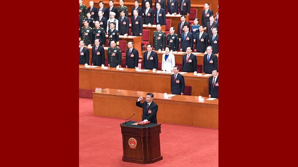 習近平當選國家主席、中央軍委主席