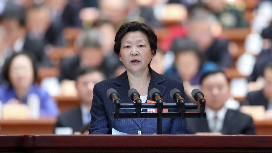 全國政協(xié)人口資源環(huán)境委員會副主任，九三學社中央副主席 印紅