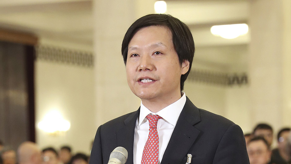 全國(guó)人大代表雷軍接受采訪(fǎng)