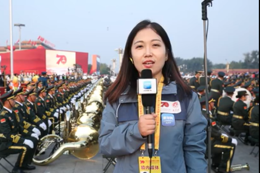 新華網(wǎng)在現(xiàn)場：直擊入場最早、撤出最晚的受閱部隊