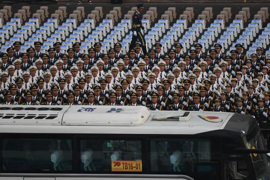 這就是今天早上的北京！