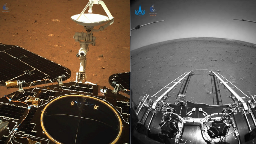 探索星辰大海 祝融號&ldquo;來信&rdquo;了！