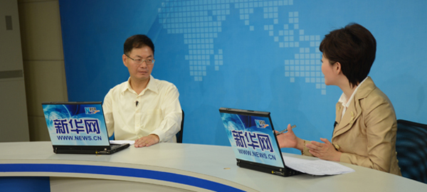 中國(guó)人民大學(xué)金融學(xué)院副院長(zhǎng)趙錫軍做客新華網(wǎng)接受專(zhuān)訪(fǎng)