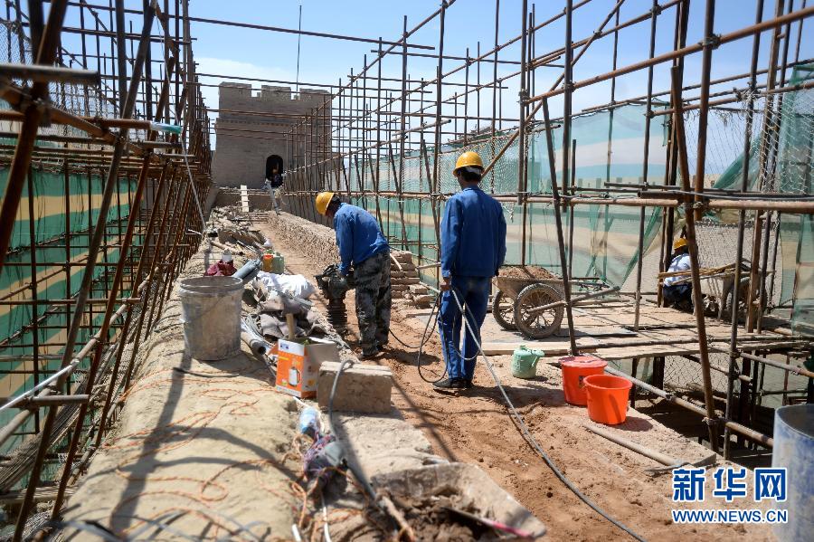 （新絲路&middot;新夢想&middot;圖文互動）（2）萬里長城西起點(diǎn)再煥生機(jī)