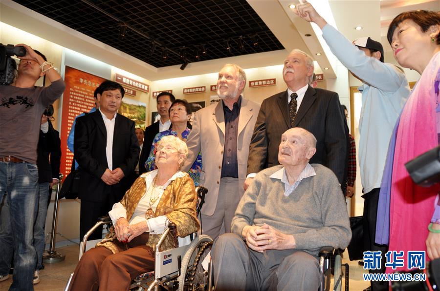 （國(guó)際&middot; 圖文互動(dòng)）（9）通訊：&ldquo;和平是我們共同的追求&rdquo;&mdash;&mdash;美國(guó)&ldquo;飛虎隊(duì)&rdquo;父子的中國(guó)情緣