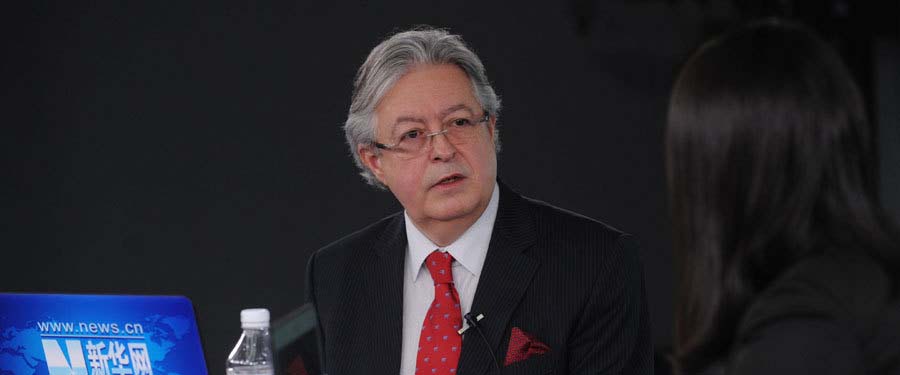 瑞士駐華大使戴尚賢接受新華網(wǎng)獨(dú)家&ldquo;兩會(huì)&rdquo;訪(fǎng)談