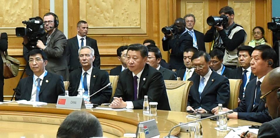 習(xí)近平出席金磚國家領(lǐng)導(dǎo)人第七次會(huì)晤并發(fā)表重要講話