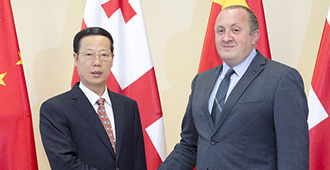 張高麗訪(fǎng)問(wèn)格魯吉亞